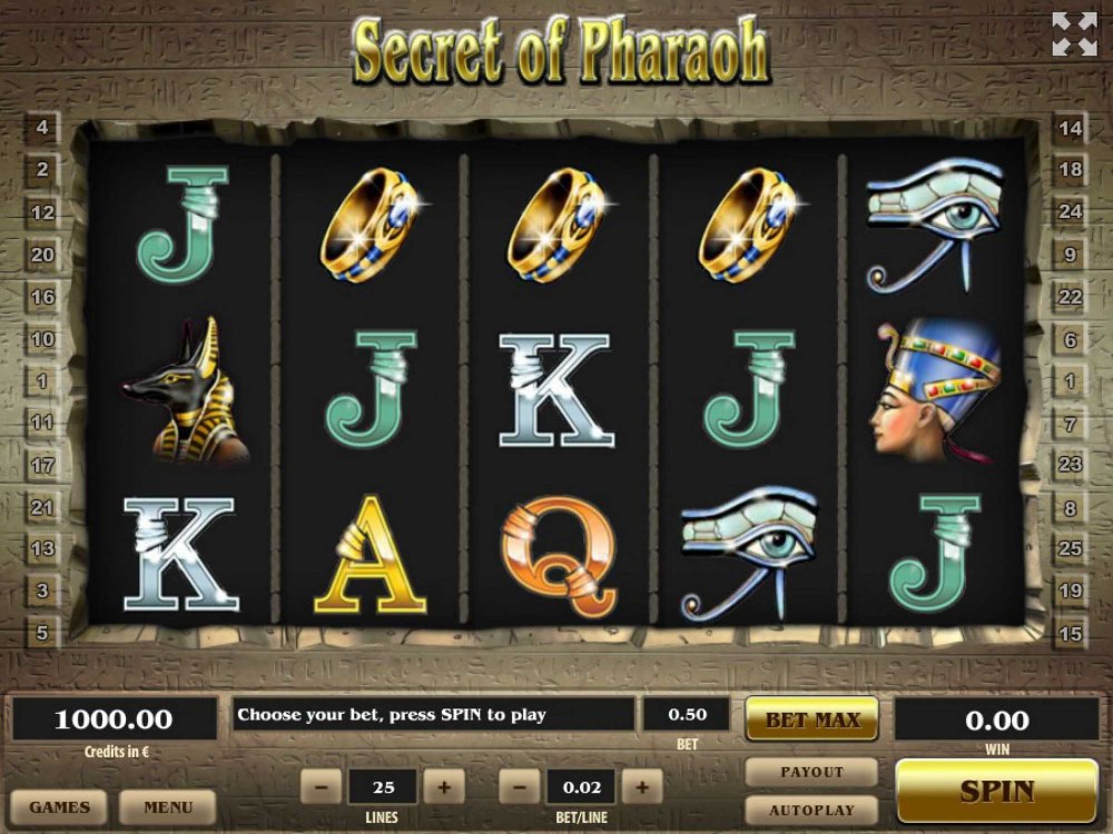 Pharaoh Secret slot 16676