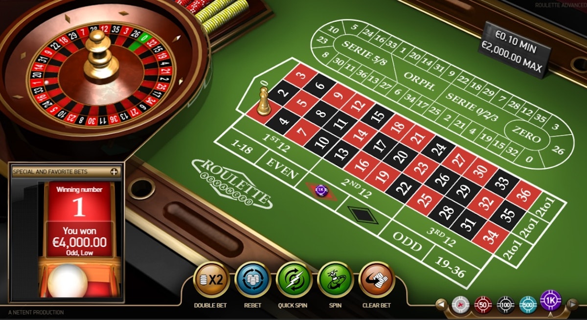 Live roulette cash Genesis 47211